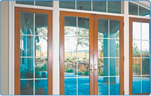 Custom Glass Doors for your home by All Valley Glass Company.