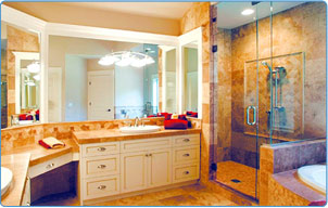 Custom Glass Shower Enclosures by All Valley Glass in Thousand Palms, CA.